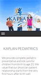 Mobile Screenshot of kaplanpeds.com